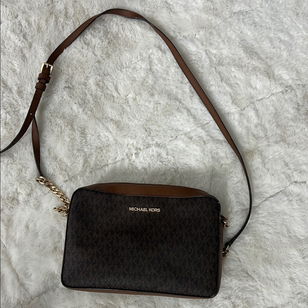Michael Kors Brown Crossbody Bag